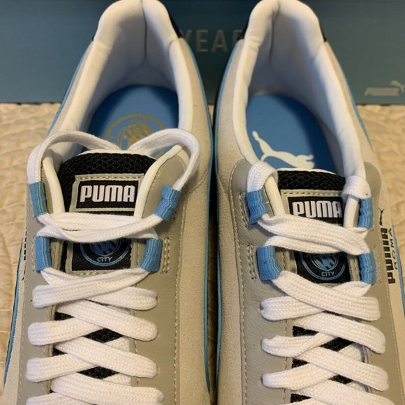 125th Anniversary Puma Roma X Manchester City Sneakers - BRAND NEW! - Size 11 - Picture 3 of 7